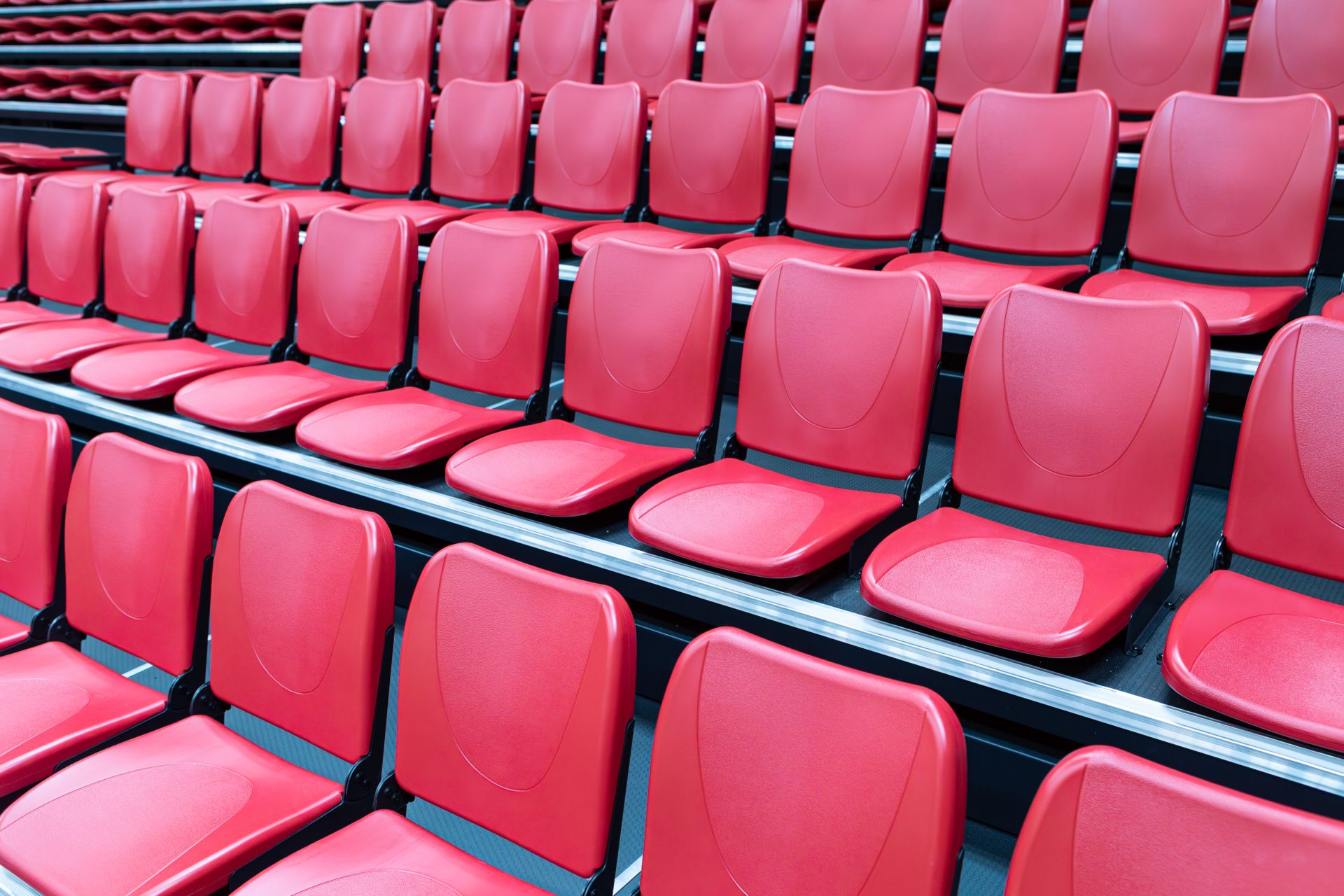 Komandu sporta spēļu halles tribīnes